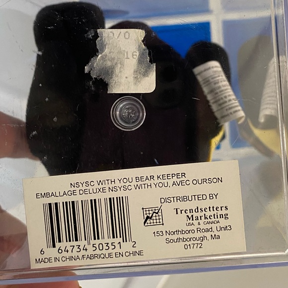 NSYNC 2000 Rare Bear Limited Edition collectible JC y2k - Picture 9 of 9